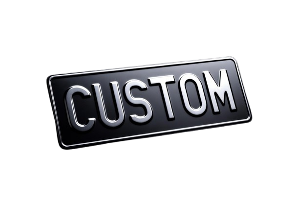 CUSTOM plate