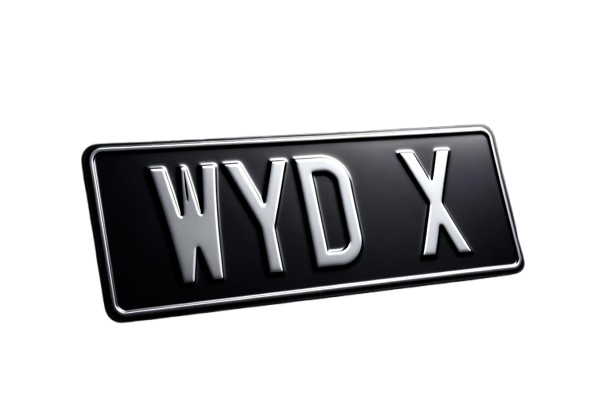 WYDX plate